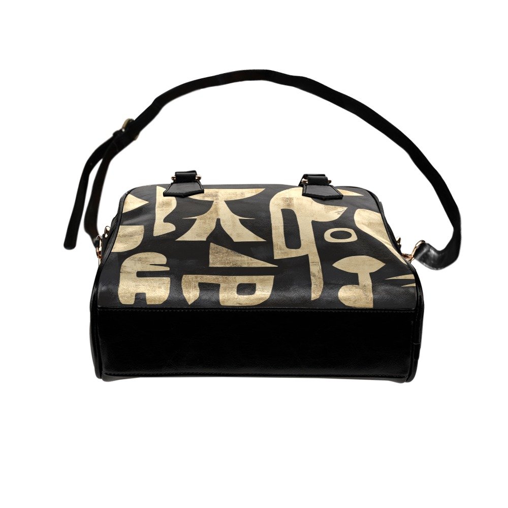 8a3d2be5a8309f777633f5b1098edf96.jpg Sac à main Amana Vision | Design Abstrait Or & Noir | Maïa Muto – Image 3