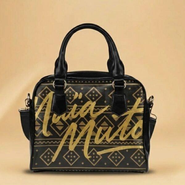 sac l'amana prestige | motif africain & or | maïa muto