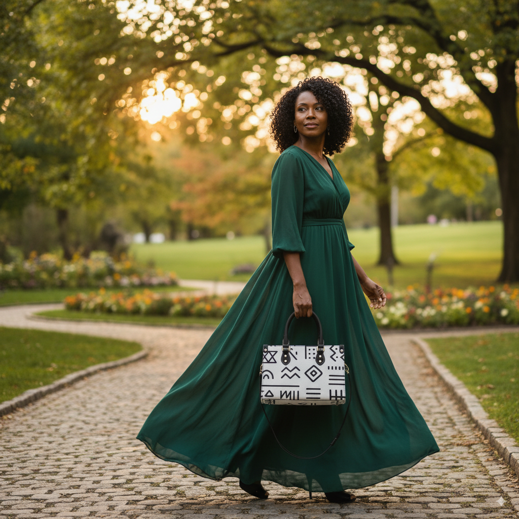 Comment porter un sac à main imprimé sans surcharger sa tenue