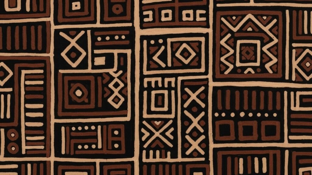 Le Bogolan : Le motif africain géométrique du Mali